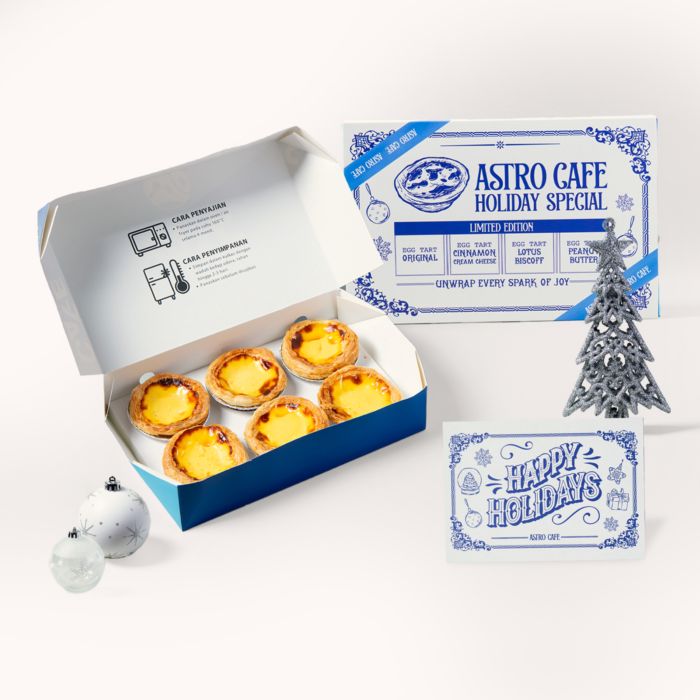 Original Portuguese Egg Tart Holiday Edition