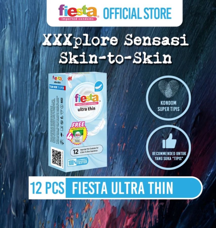 Fiesta Ultra Thin Kondom Pria 1pack
