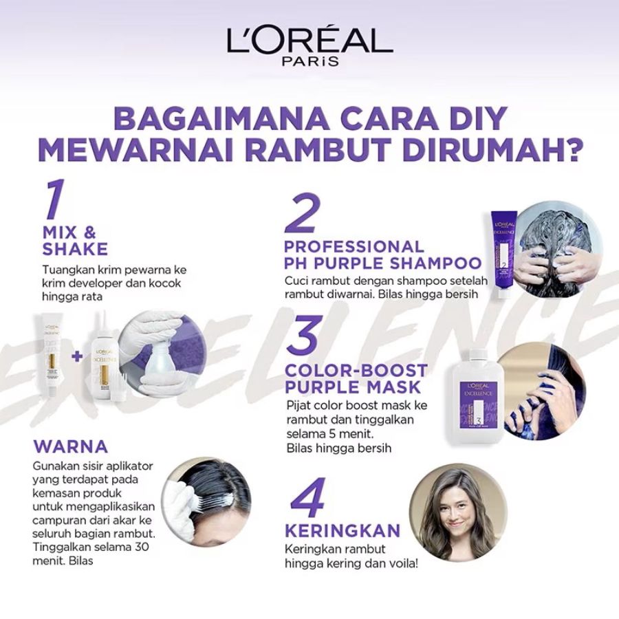 L'Oreal Paris Excellence Ash Supreme 6.11 Smoky Ash 48ml