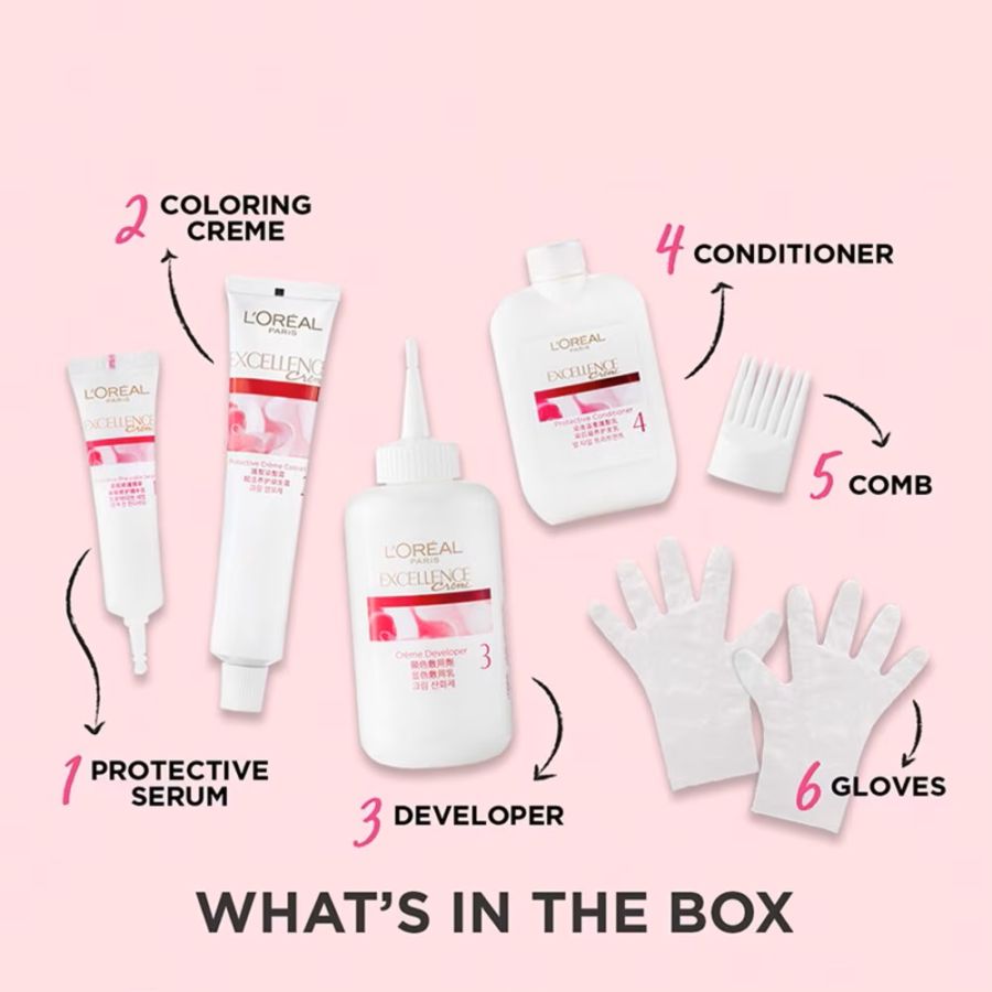 L'Oreal Paris Excellence Creme 4 Natural Brown 48ml