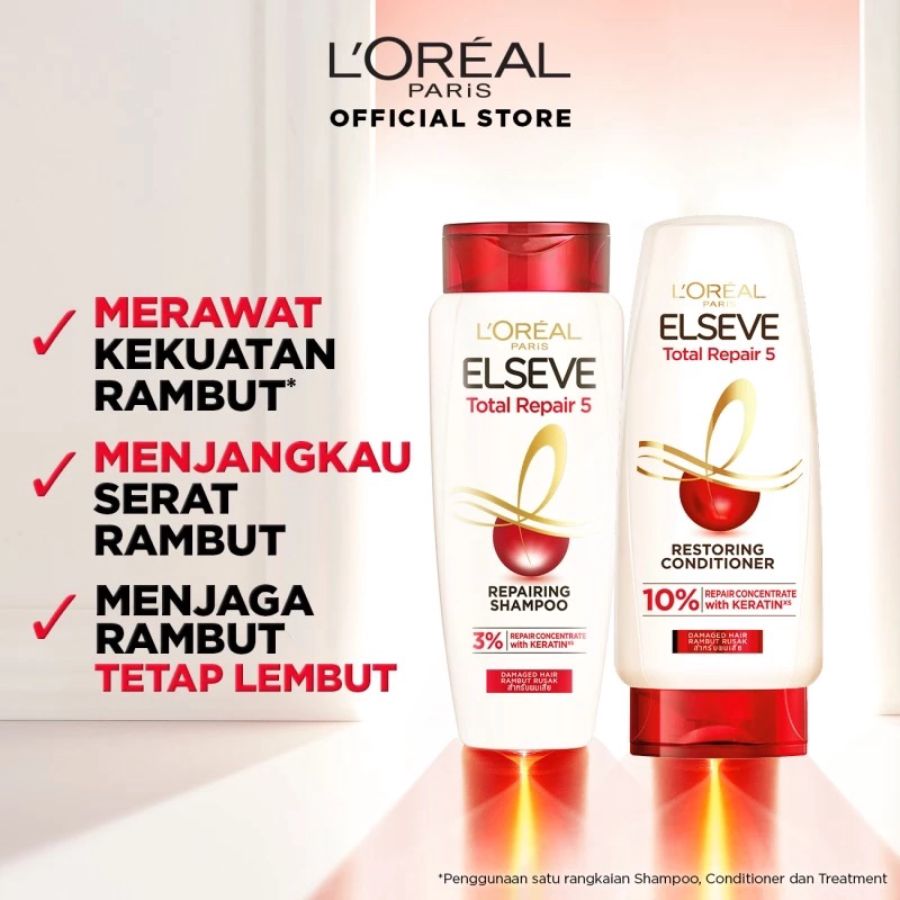 L'Oreal Paris Elseve Total Repair 5 Repairing Conditioner 155ml
