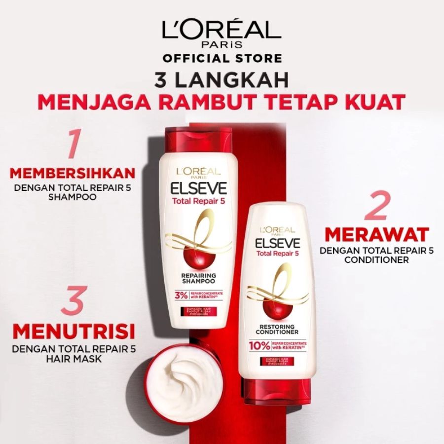 L'Oreal Paris Elseve Total Repair 5 Repairing Conditioner 155ml