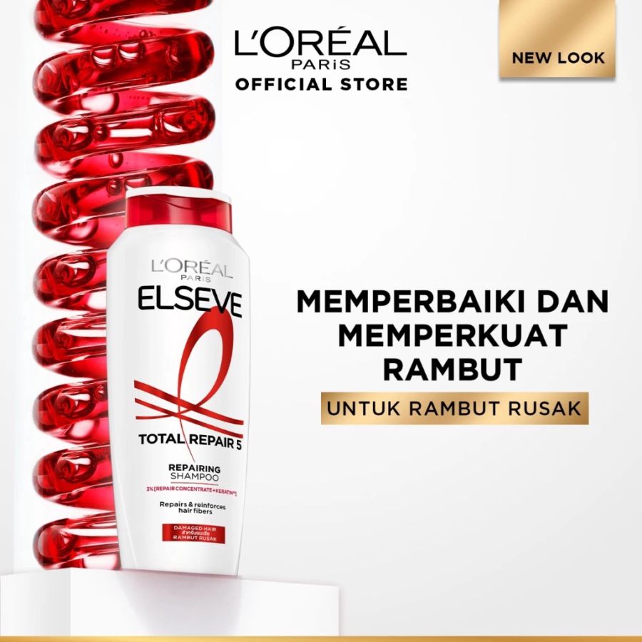 L'Oreal Paris Elseve Total Repair 5 Repairing Shampoo 280ml