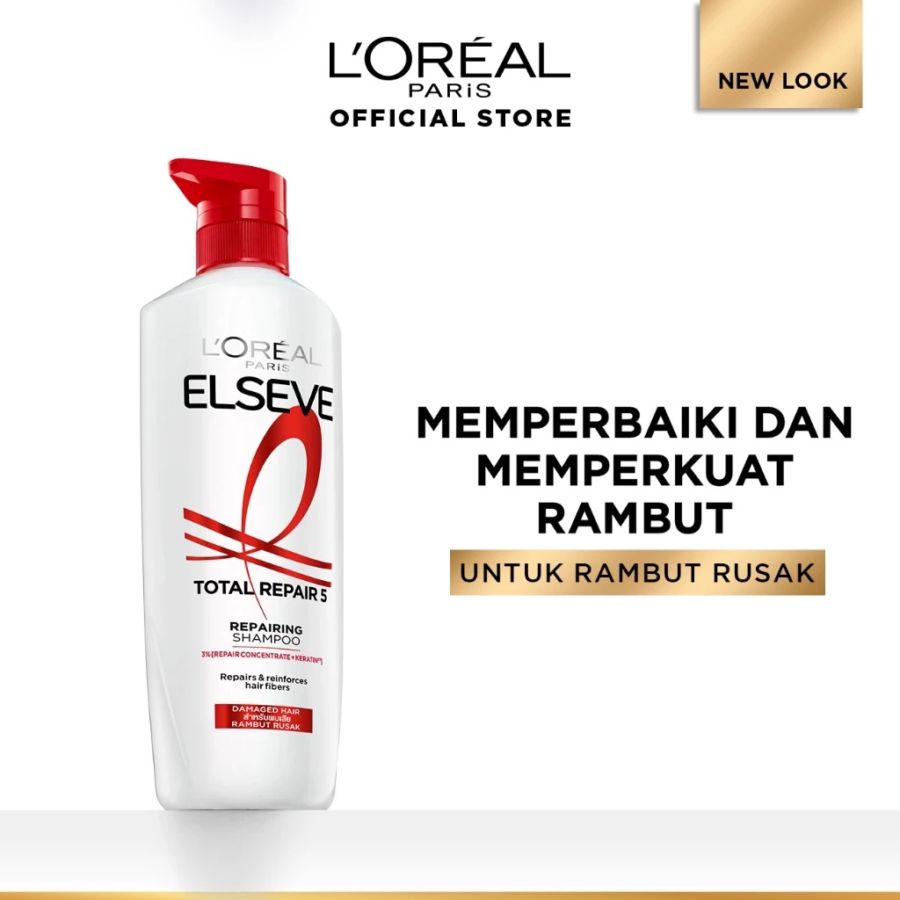 L'Oreal Paris Elseve Total Repair 5 Repairing Shampoo 620ml