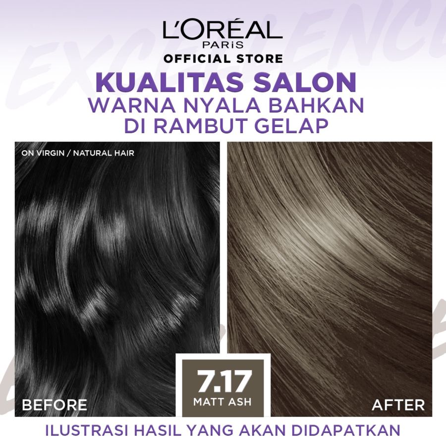 L'Oreal Paris Excellence Ash Supreme 7.17 Matt Ash 48ml