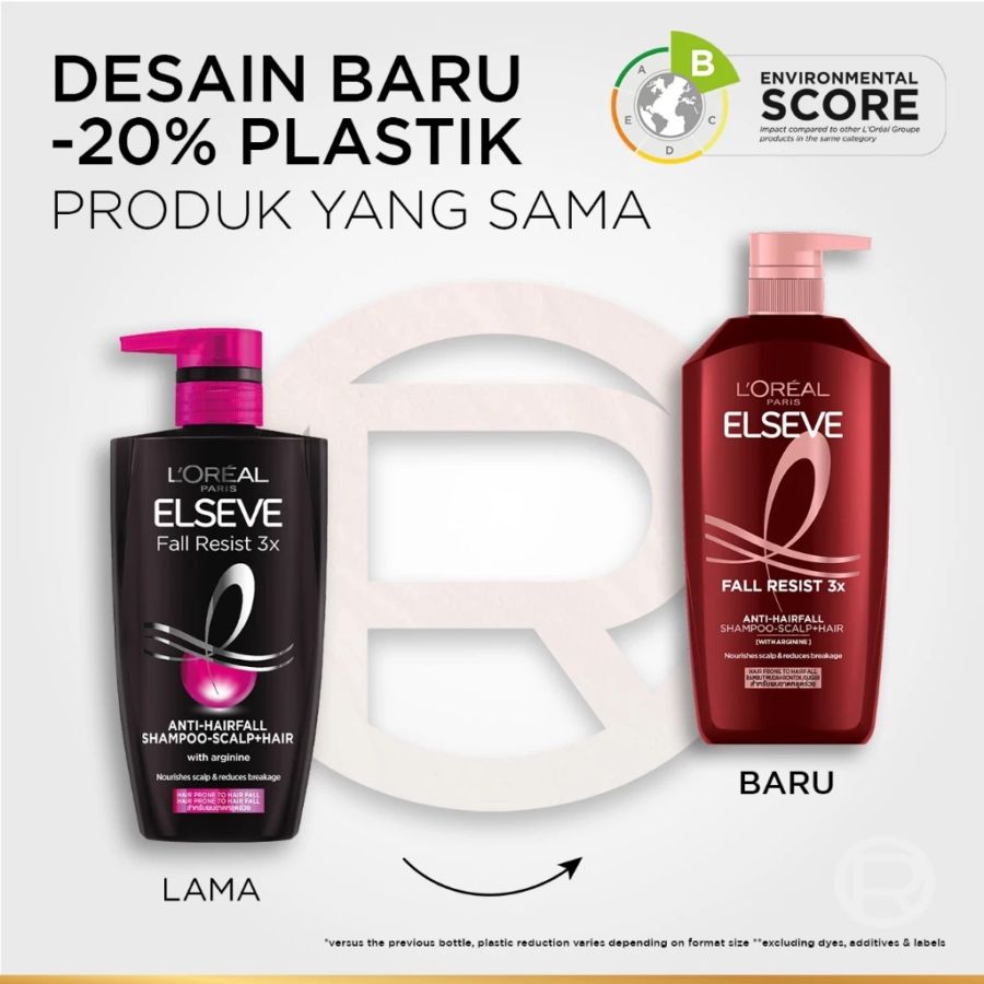 L'Oreal Paris Fall Resist 3X Anti-Hairfall Shampoo 400ml