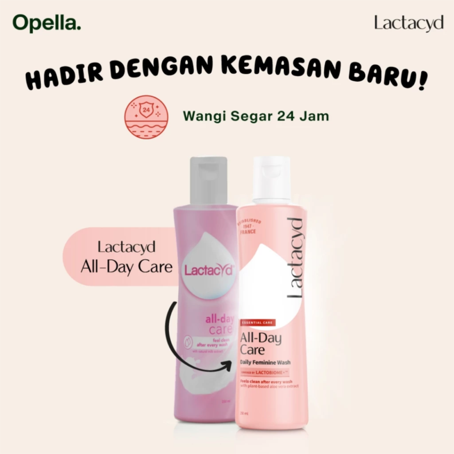 Lactacyd All-day Daily Feminine Wash 150ml