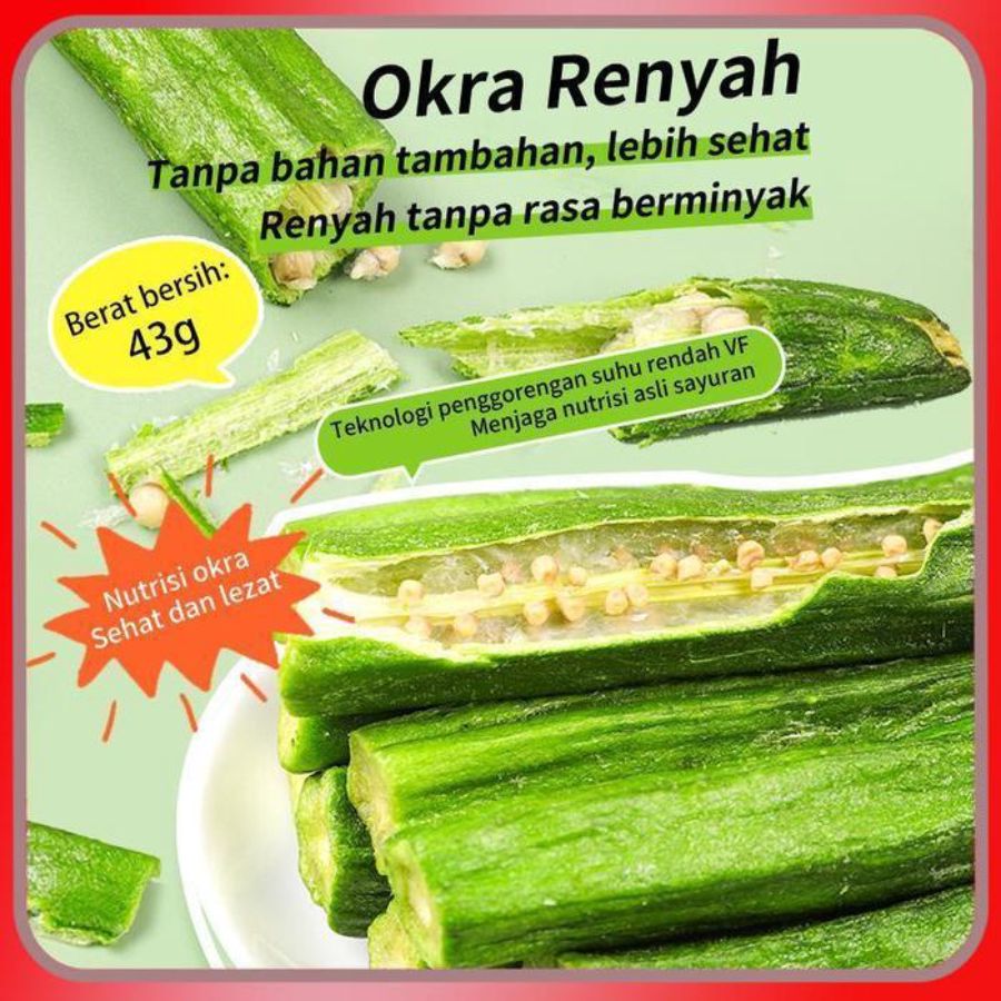 Luckymore Okra Renyah 43gram