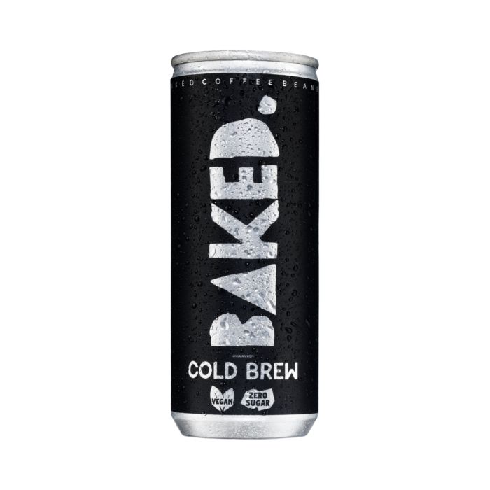 Baked. Cold Brew Coffee Can
