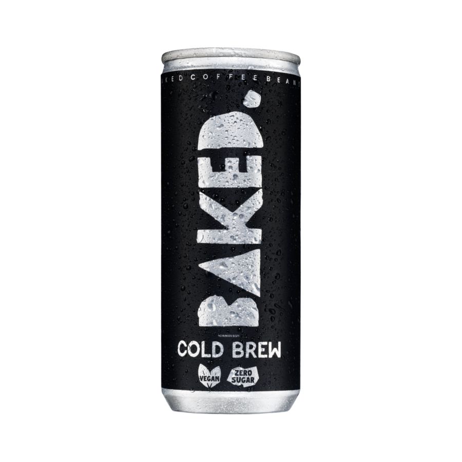 Baked. Cold Brew Coffee Can 230ml