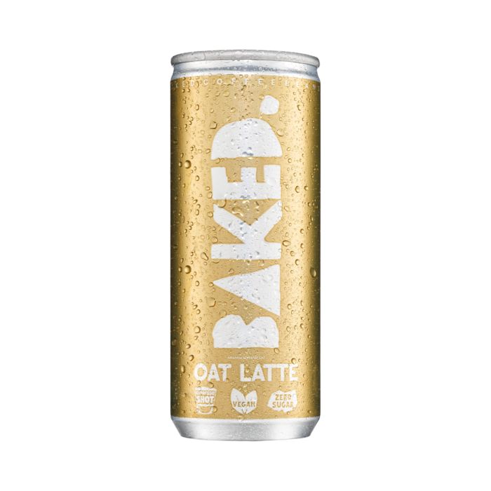 Baked. Coffee Oat Latte Can