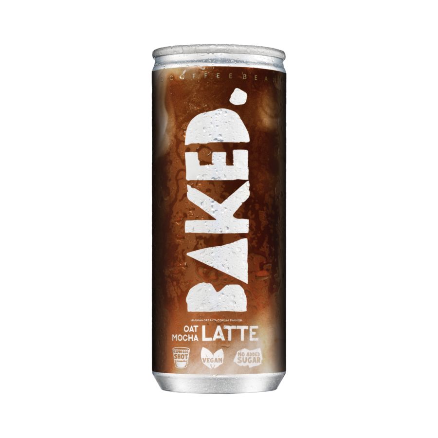 Baked. Coffee Can Oat Mocha Latte 230ml
