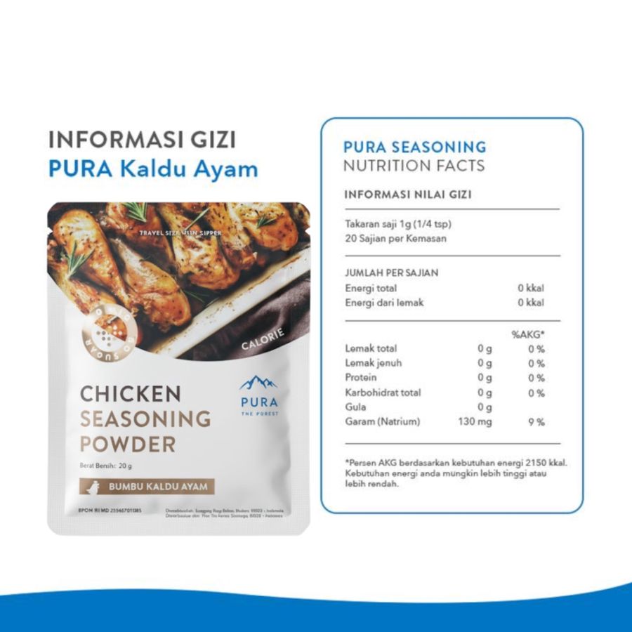 Pura Chicken Seasoning Powder 20gram