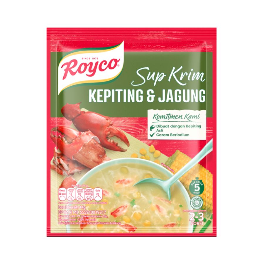 Royco Sup Krim Kepiting & Jagung 44gram