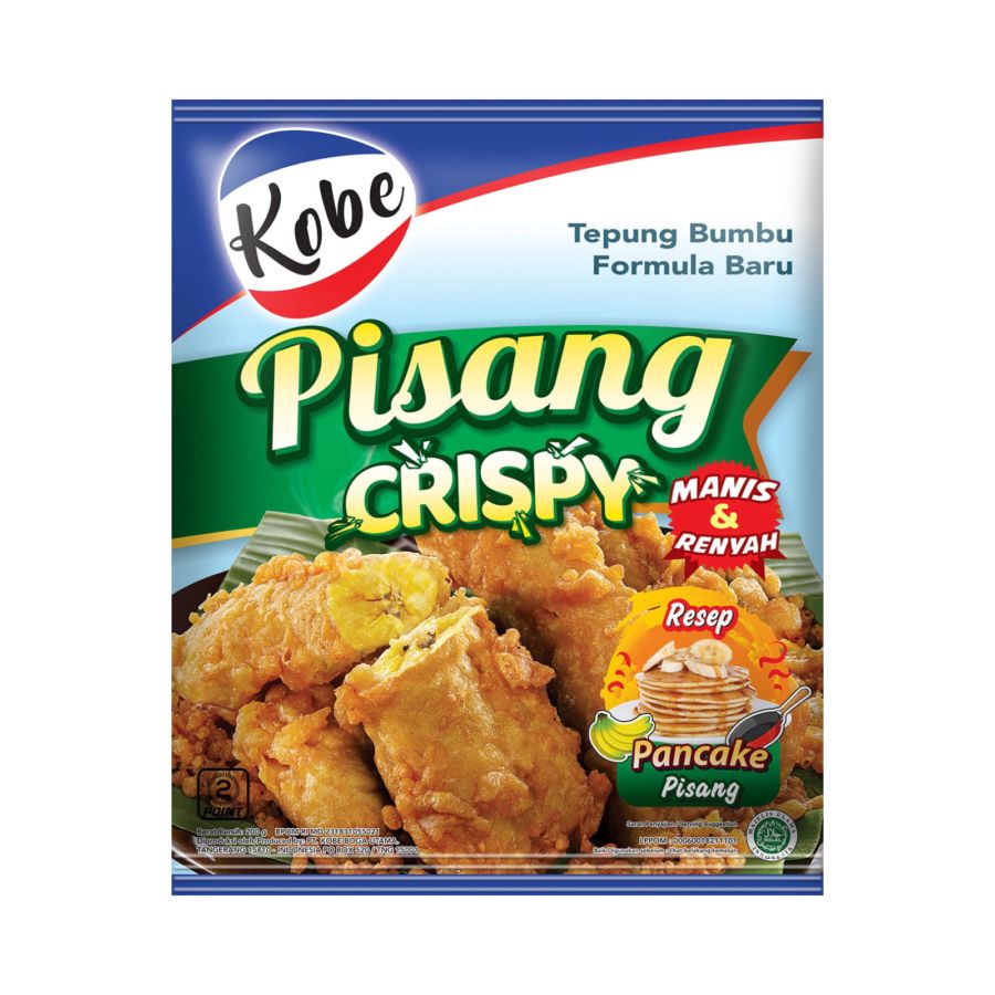 Kobe Tepung Bumbu Pisang Crispy 210gram