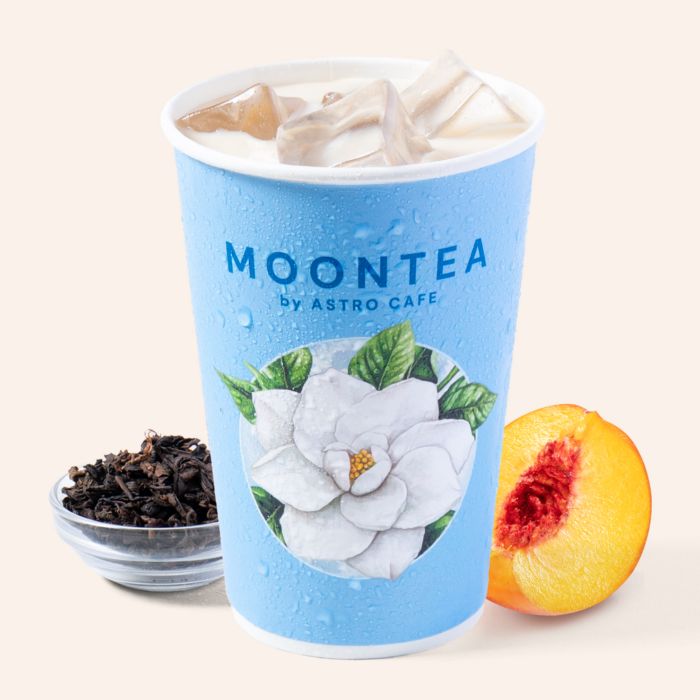 Moontea Peach Oolong Milk Tea - Regular