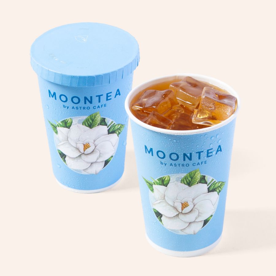 Moontea Peach Oolong Brew Tea - Regular 16oz