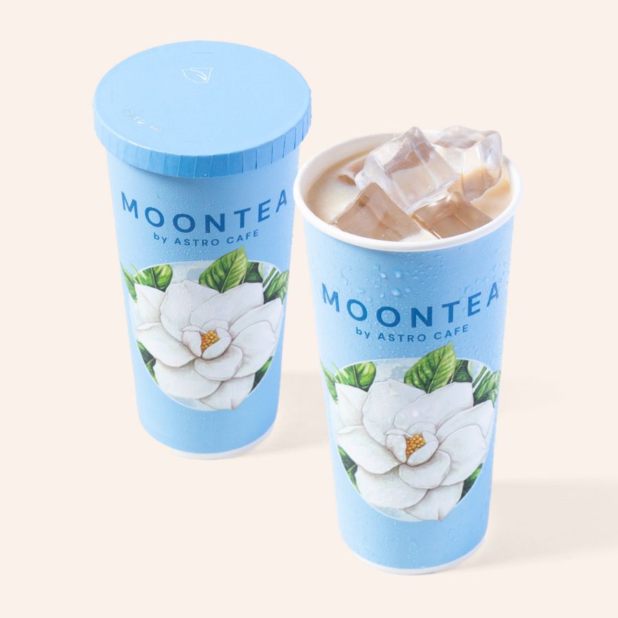Moontea Peach Oolong Milk Tea - Large 22oz