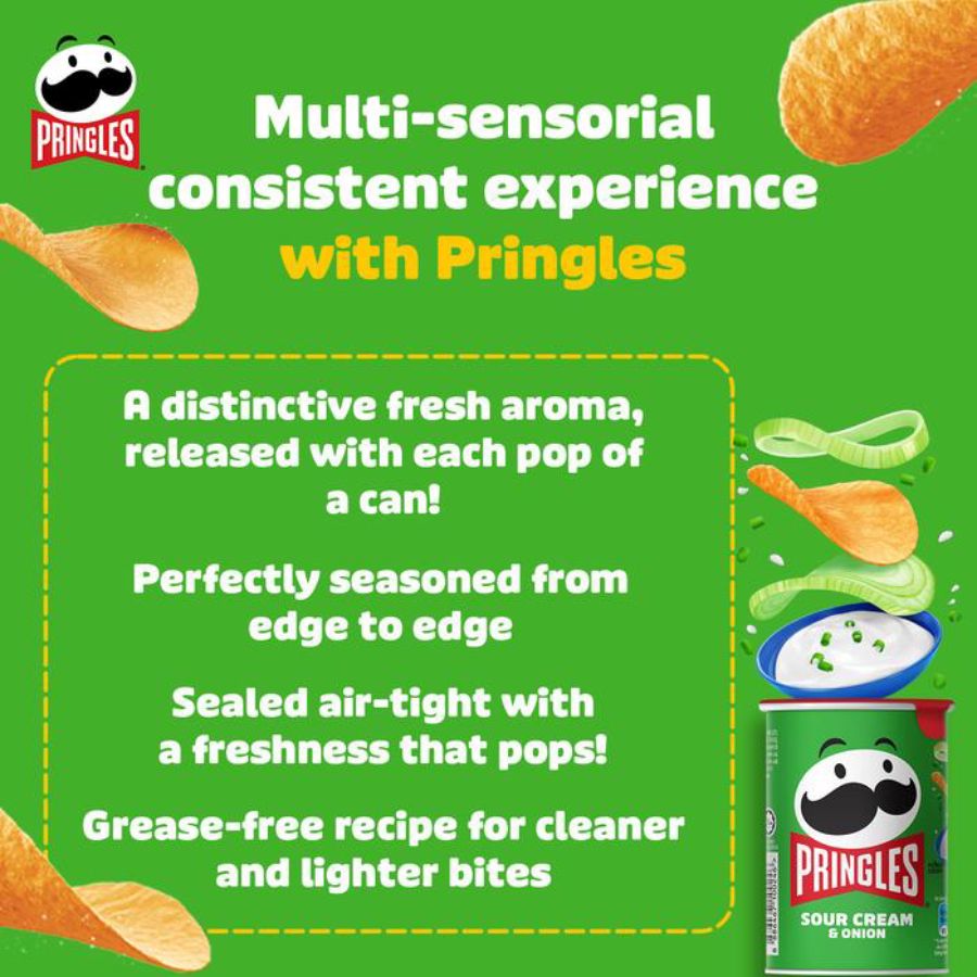 Pringles Sour Cream & Onion 66gram