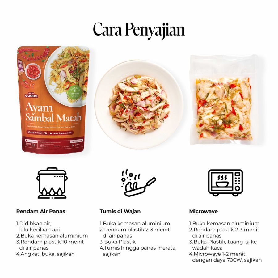 Ayam Sambal Matah Astro Goods 180gram