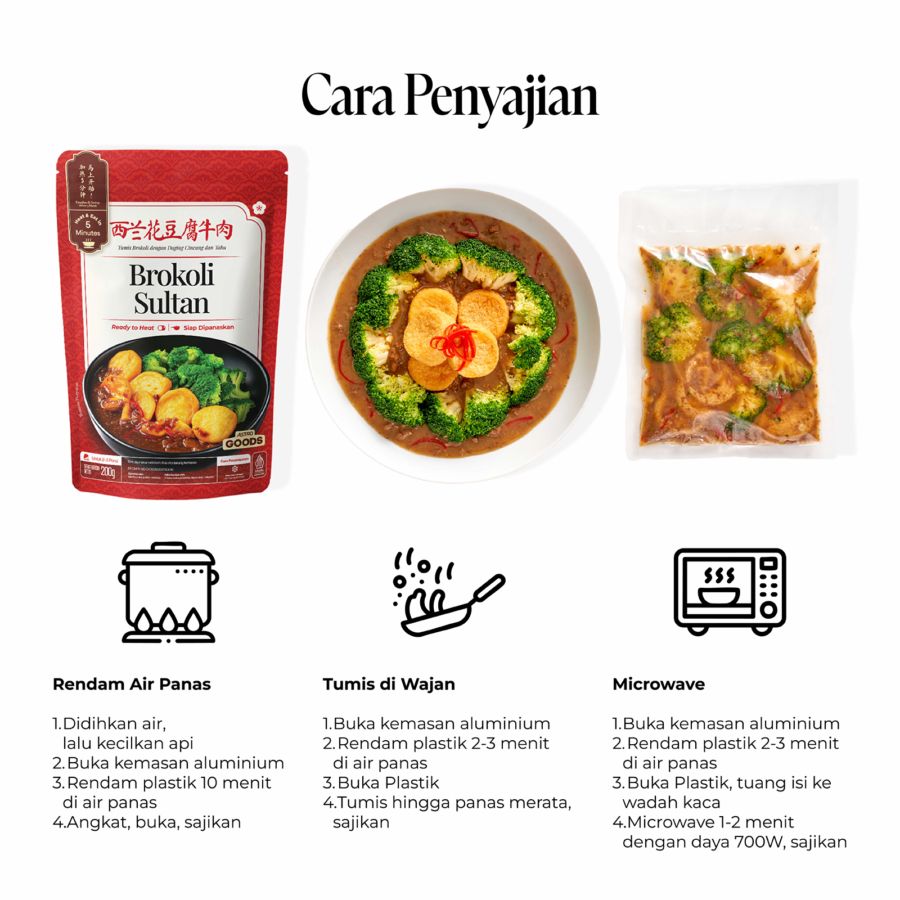 Brokoli Sultan Astro Goods 200gram