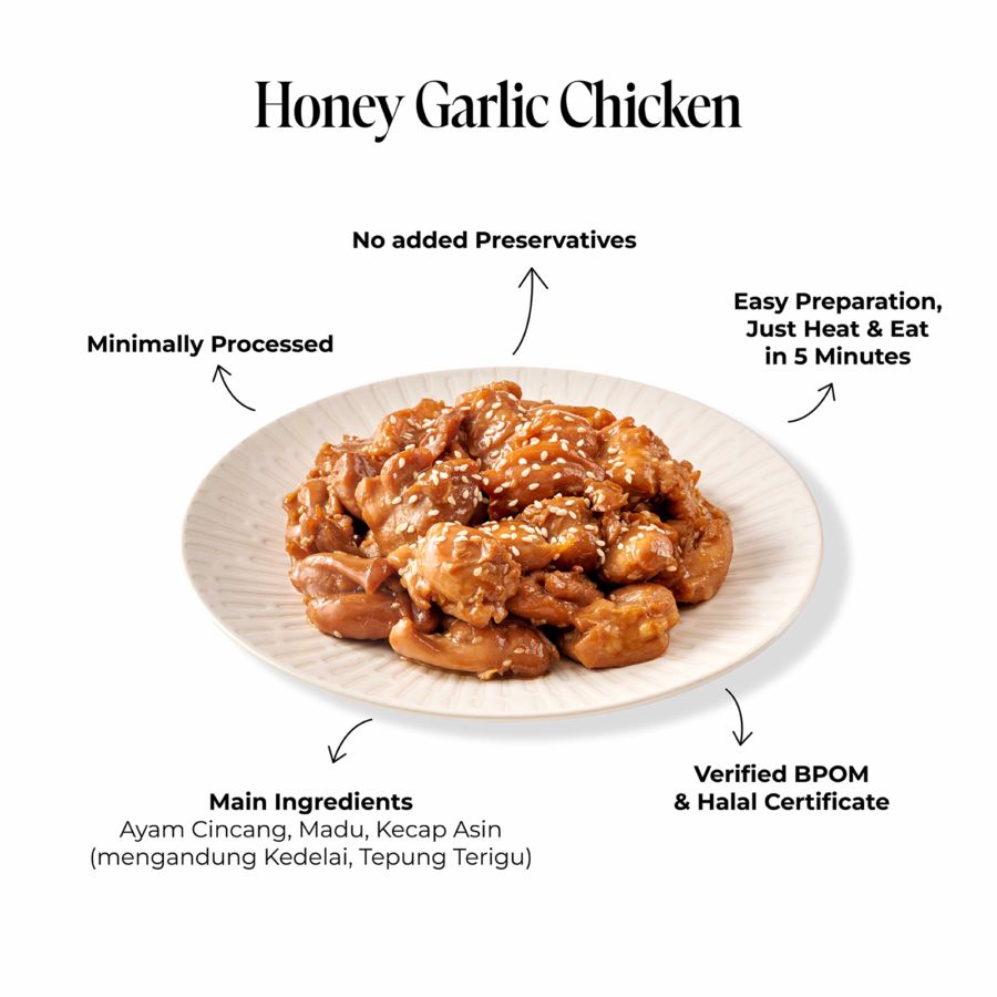 Honey Garlic Chicken Astro Goods 180gram