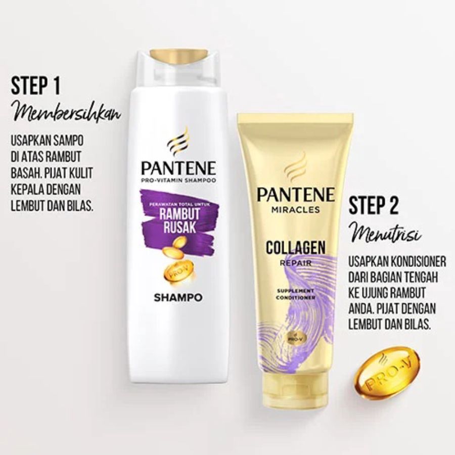 Pantene Pro-V Total Damage Care Shampoo 400ml
