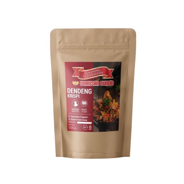Rendang Sederhana Dendeng Batokok Krispi