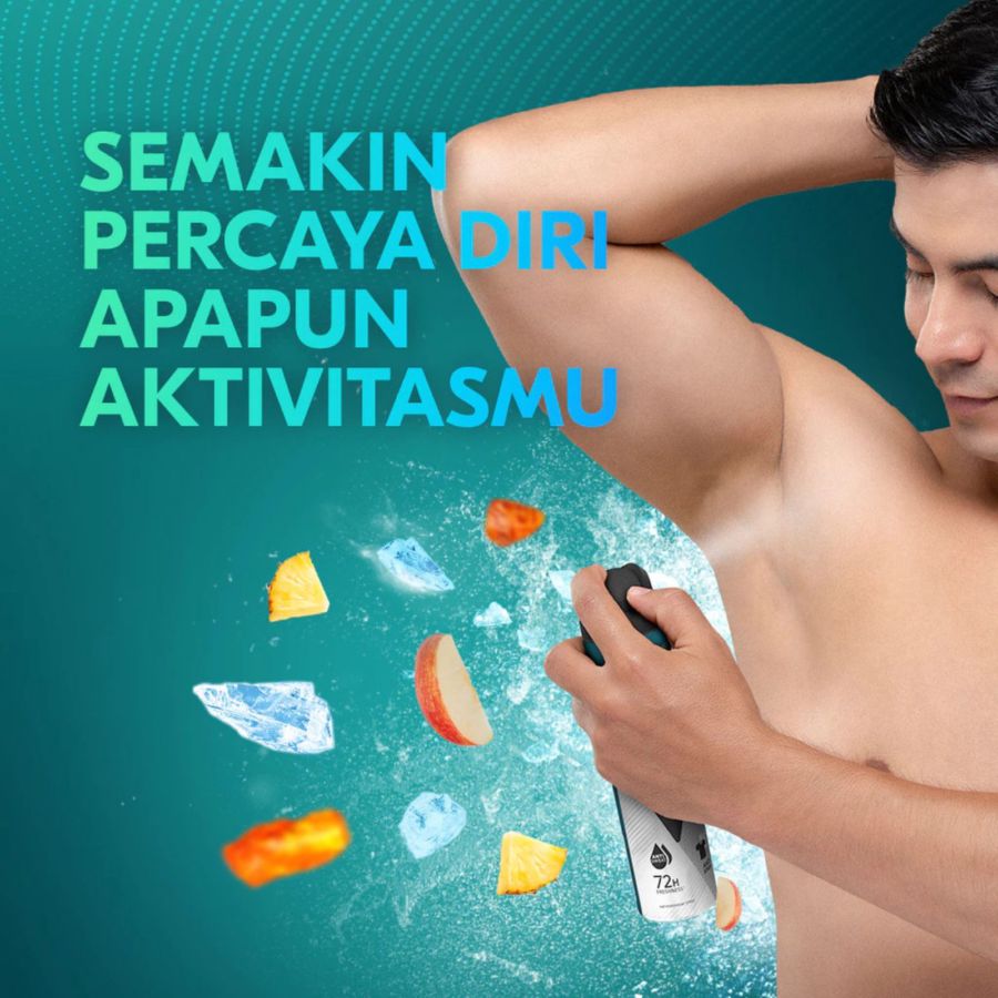 Rexona Men Advanced Protect Invisible Dry Black & White Deodorant Spray 135ml