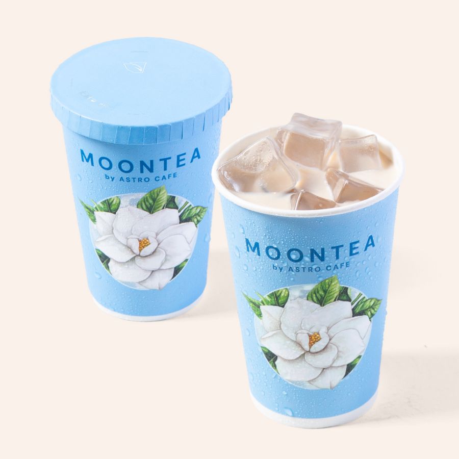 Moontea Roasted Oolong Milk Tea - Regular 16oz