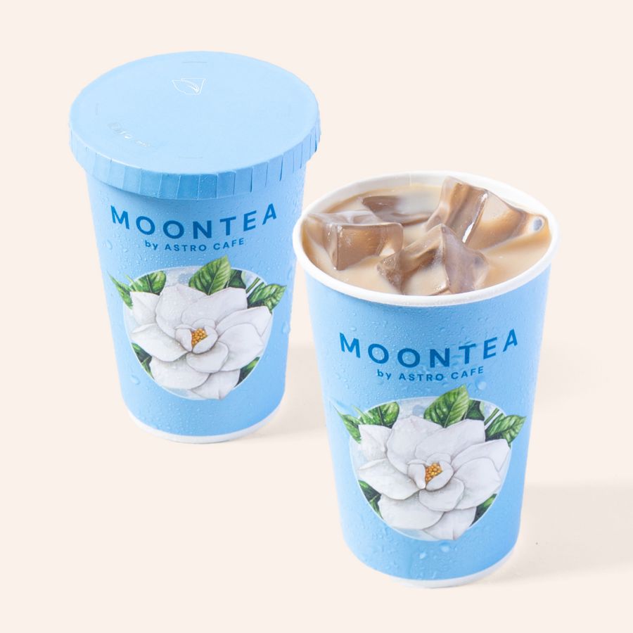 Moontea Roasted Oolong Soy Milk Tea - Regular 16oz