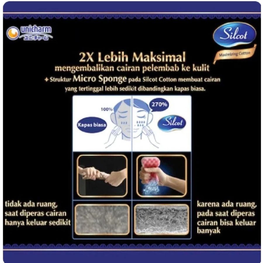 Silcot Maximizer Cotton Pads 40pcs