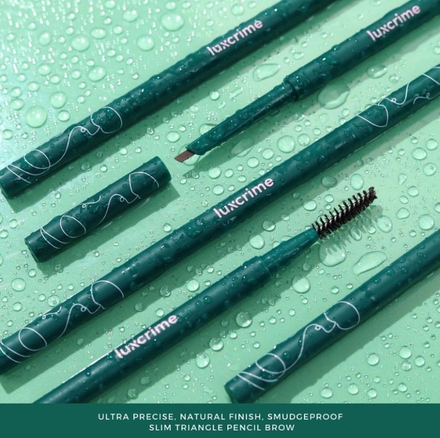 Luxcrime Slim Triangle Precision Brown Brow Pencil 10 pcs 10gram
