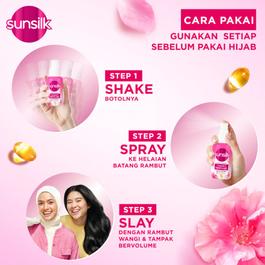 Sunsilk Multivitamin Silky Volume Hair Perfume 100ml