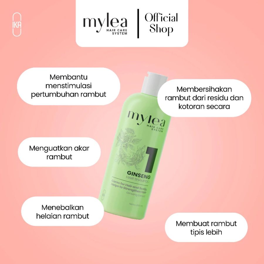 Mylea Hair Care System Hair Shampoo 200ml
