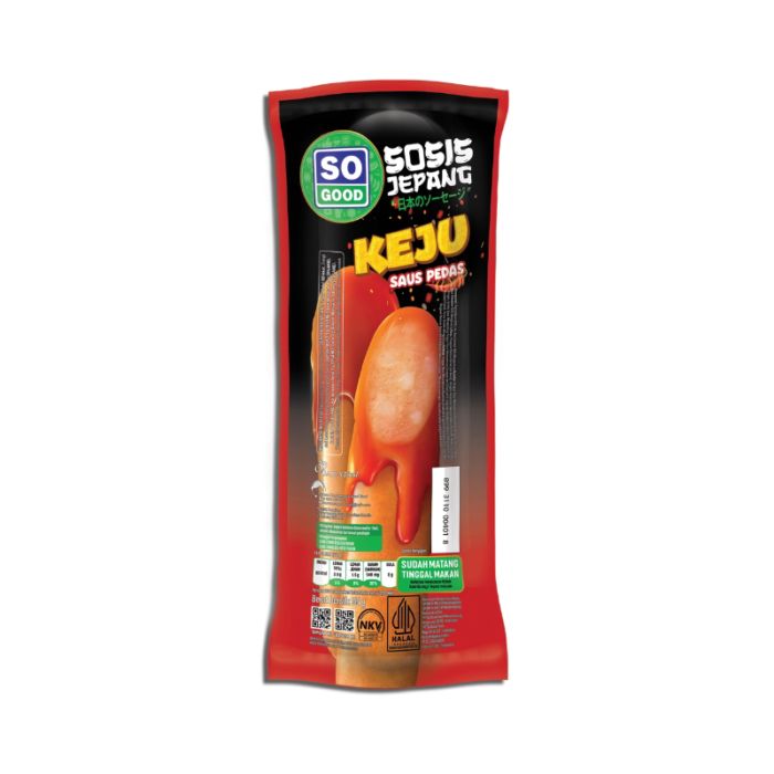 So Good Sosis Jepang Keju Saus Pedas