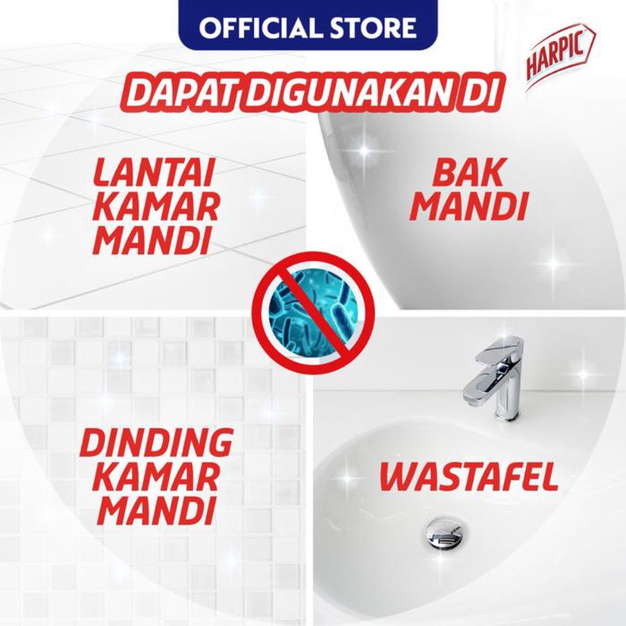 Harpic Disinfektan Kamar Mandi Lemon 450ml