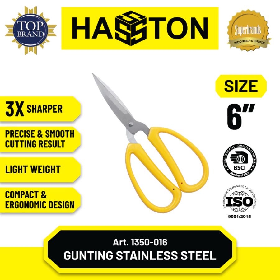 Hasston Yumace Stainless Steel 1350 Gunting