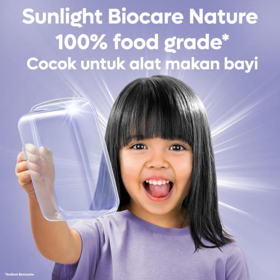 Sunlight Biocare Nature Cairan Pencuci Piring Botol 675gram