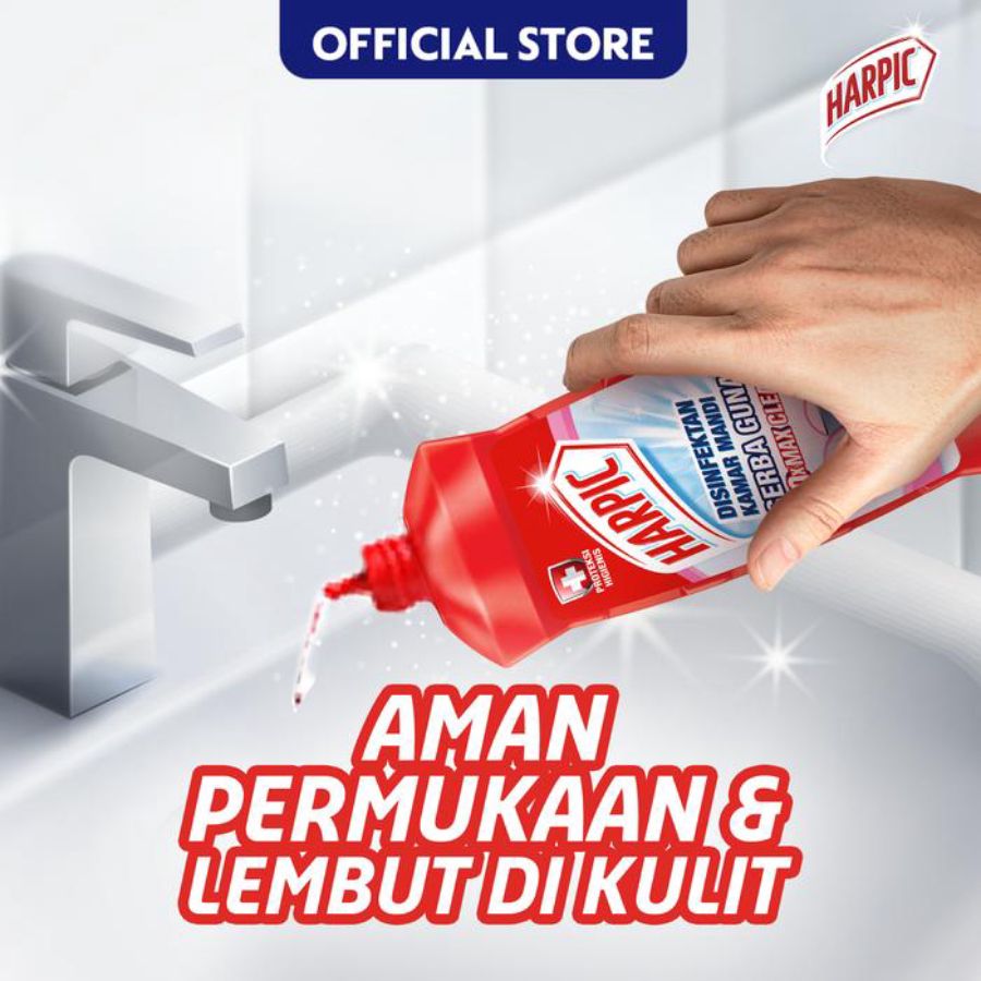 Harpic Disinfektan Kamar Mandi Lemon 450ml