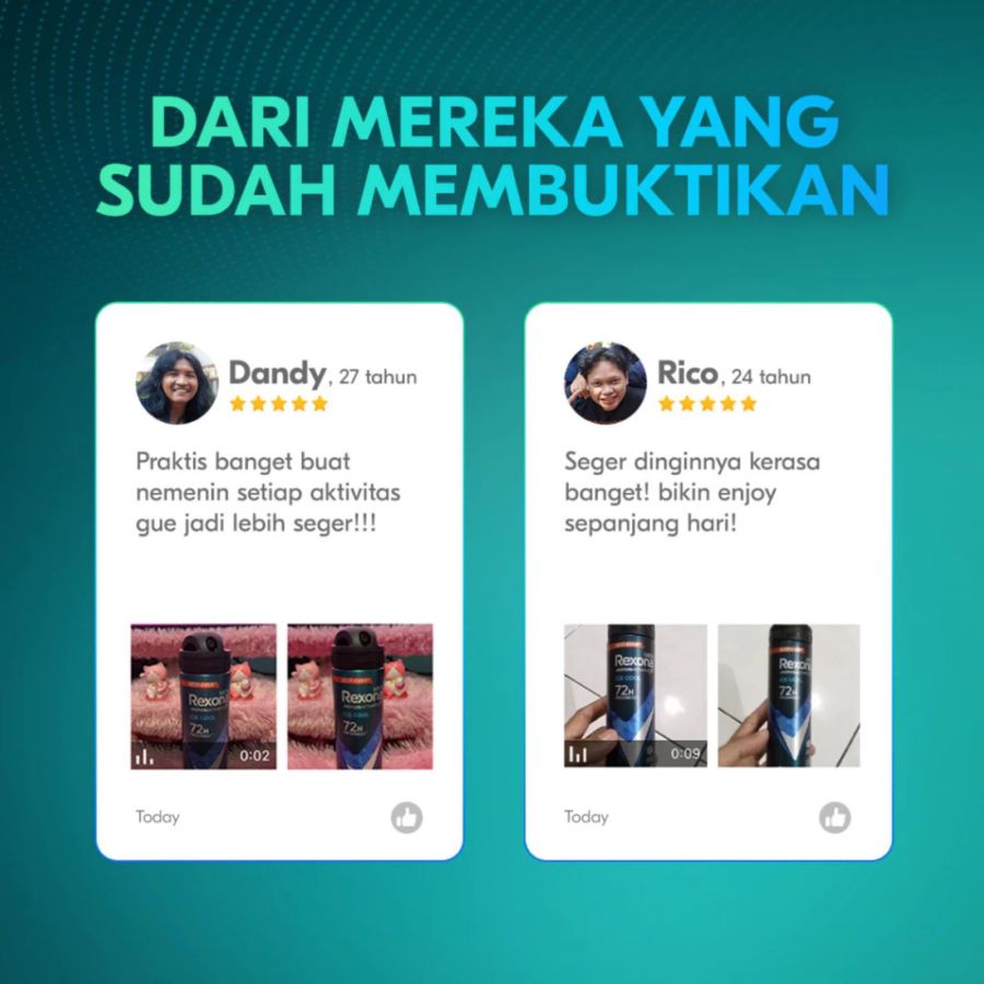 Rexona Men Motion Actived Ice Cool Antiperspirant Spray 135ml