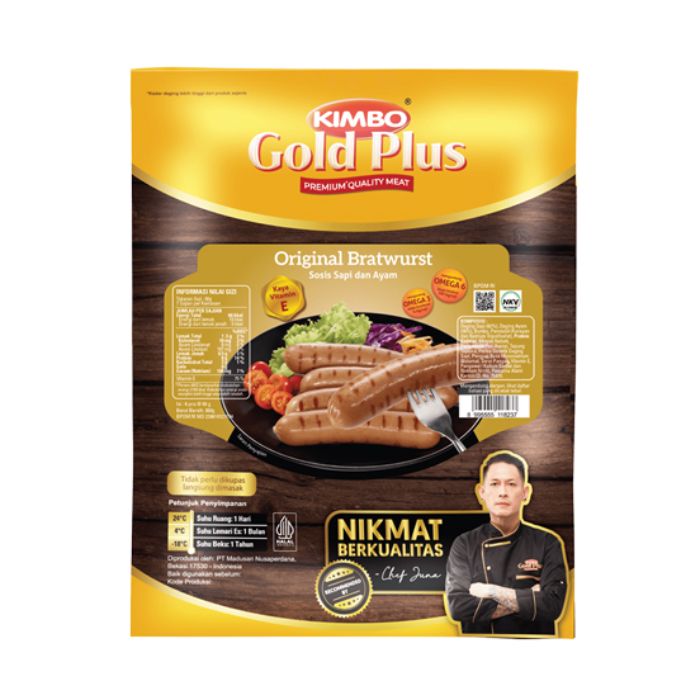 Kimbo Gold Plus Bratwurst Original Isi 6