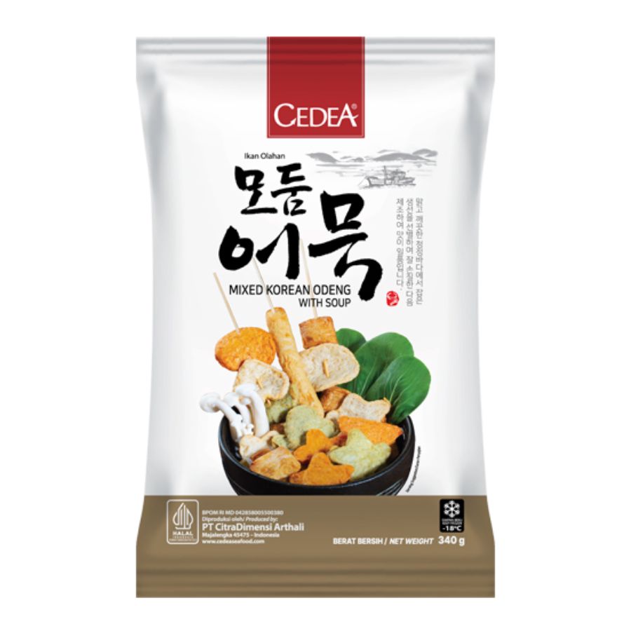 Cedea Mixed Korean Odeng With Soup 340gram