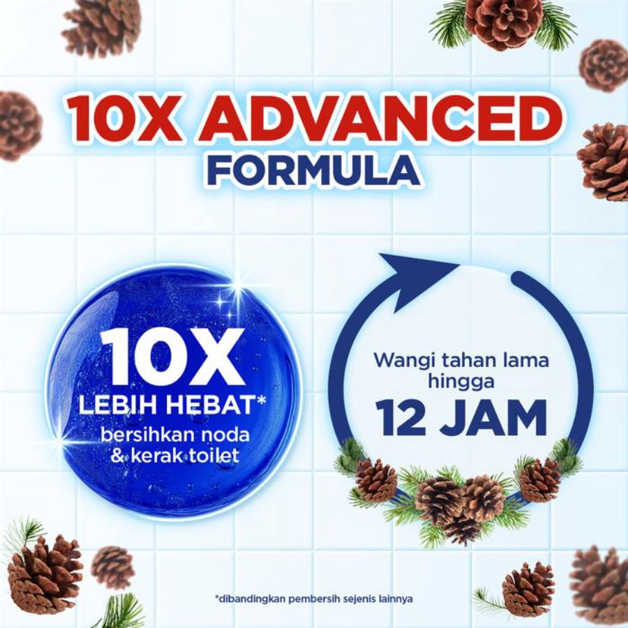 Harpic Power Clean Cairan Disinfektan Pembersih Kloset 405ml