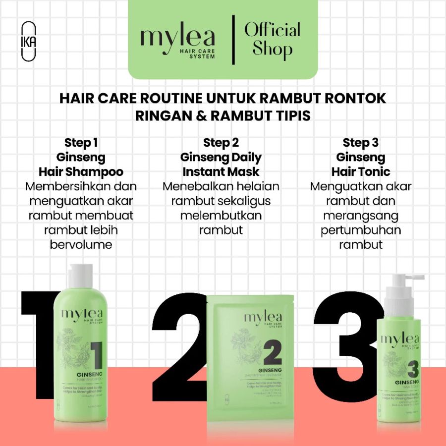 Mylea Hair Care System Hair Shampoo 200ml