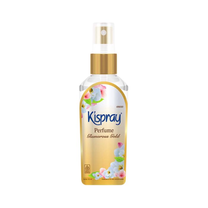 Kispray Spray & Go Perfume Glamorous Gold Pelicin Pakaian