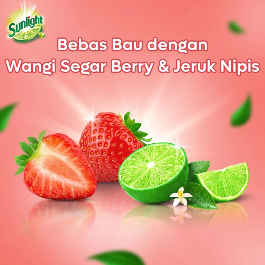 Sunlight Berry and Lime Cairan Pencuci Piring Botol 675gram