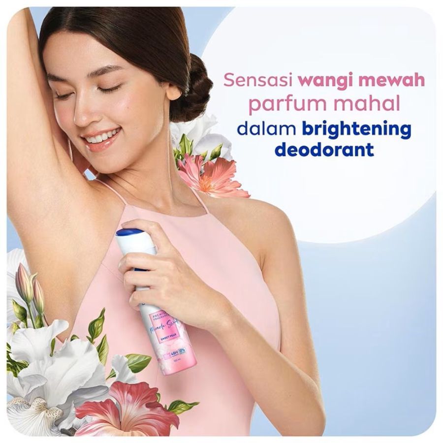 Nivea Extra Bright Velvet Romance Deodorant Spray 150ml
