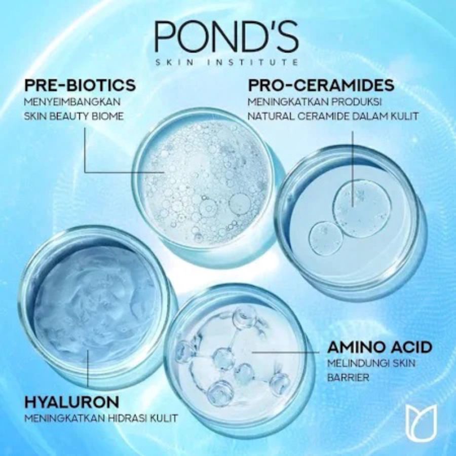 Pond's Hydra Miracle Ultra Light Biome Gel Gentle Cleanser 90gram