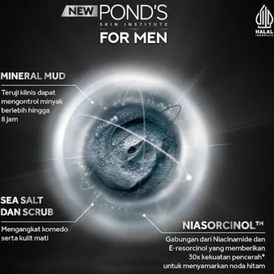 Ponds Men Acne Solution Facial Foam 50gram